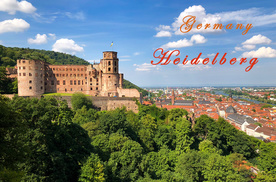 穿越德国第九集探访历史古城海德堡，参观霍根海姆赛道