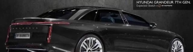 新款现代雅尊实车曝光，轴距超同级别车，或成为中大型车搅局者