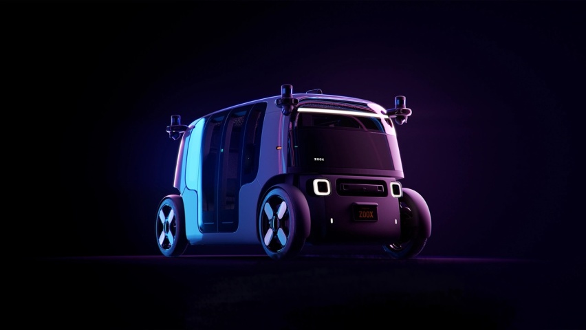 纯电自动驾驶汽车公司zoox发布新车，外形极具未来感