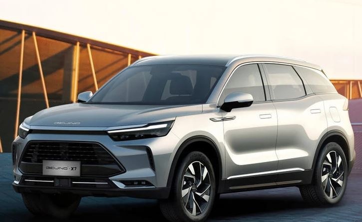 X7实车来了，BEIJING汽车BMFA平台全新SUV