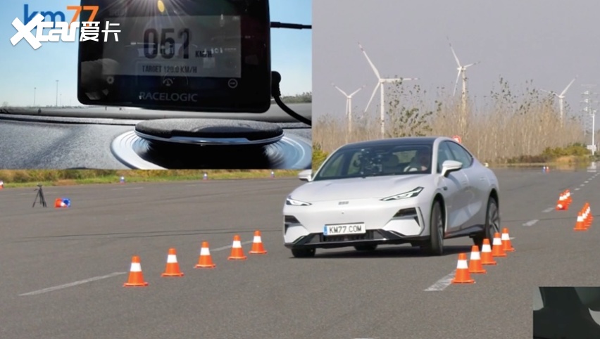银河E8首测：麋鹿成绩82km/h平ModelS Plaid，超汉EV