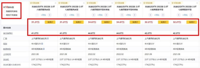 原价41万多的凯迪拉克XT6，全国多地现已低至32万，还不抄底？