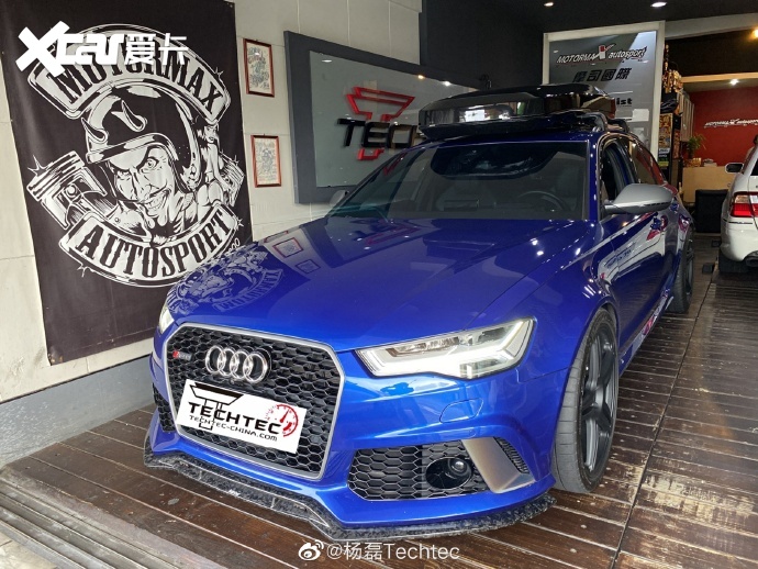 奥迪RS6刷ECU改装德国TECHTEC刷电脑改装动力升级
