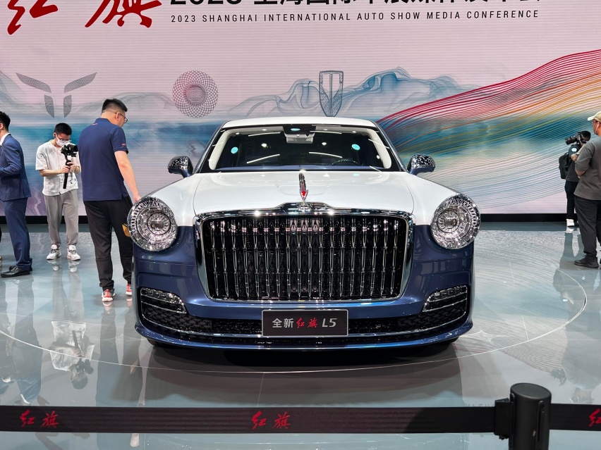 中国劳斯莱斯 全新一代红旗L5上海车展正式亮相