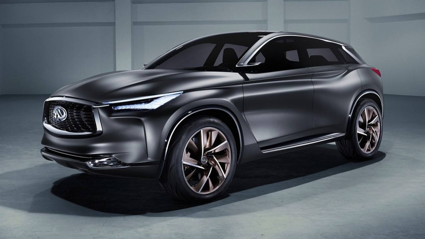 英菲尼迪推QX55轿跑SUV向FX系列致敬 剑指宝马X4