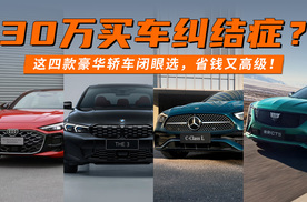 30万买车纠结症？这四款豪华轿车闭眼选，省钱又高级！
