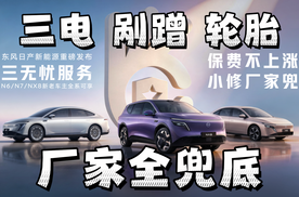 换胎+修剐蹭+三电0元全保？日产三无忧售后开卷
