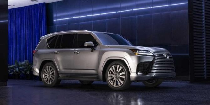 新知达人, 雷克萨斯LX600亮相 V8缺席 动力同款新陆巡 4座/7座