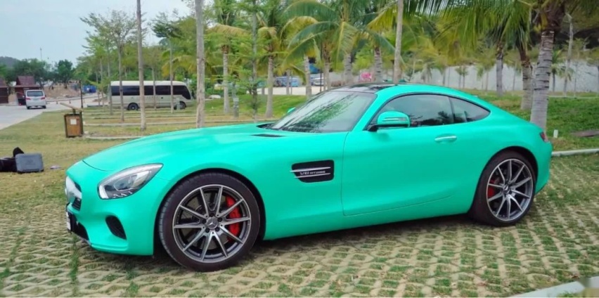 两抹男人都无法抗拒的绿！双门E46遇上AMG GT S