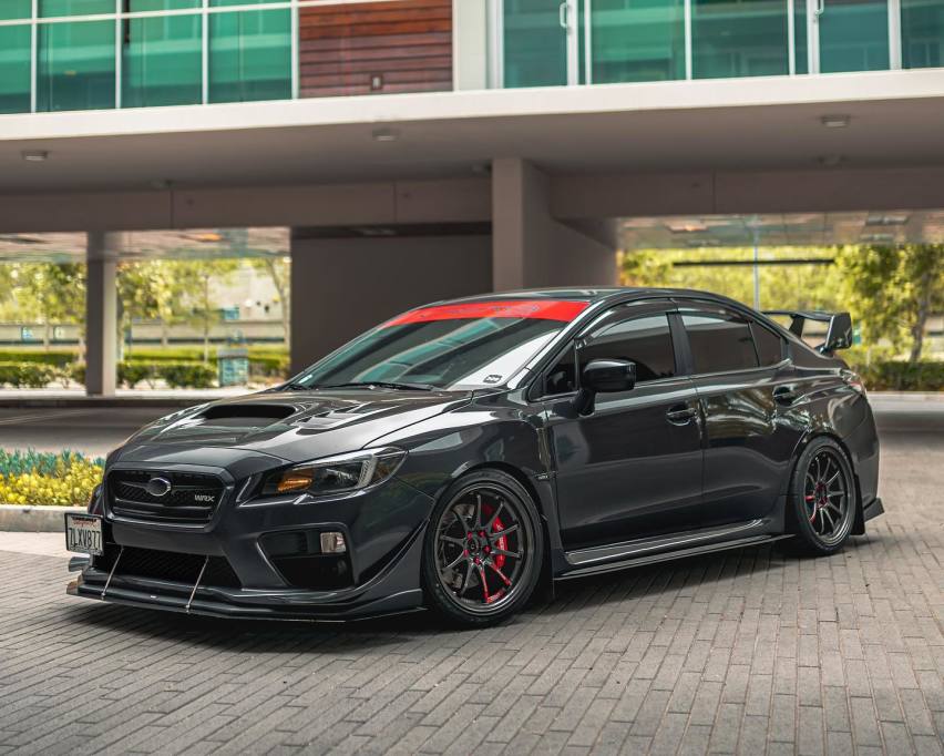 斯巴鲁WRX VAG改装Rotora刹车