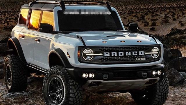 牧马人对手 福特Bronco Raptor四色渲染假想图曝光