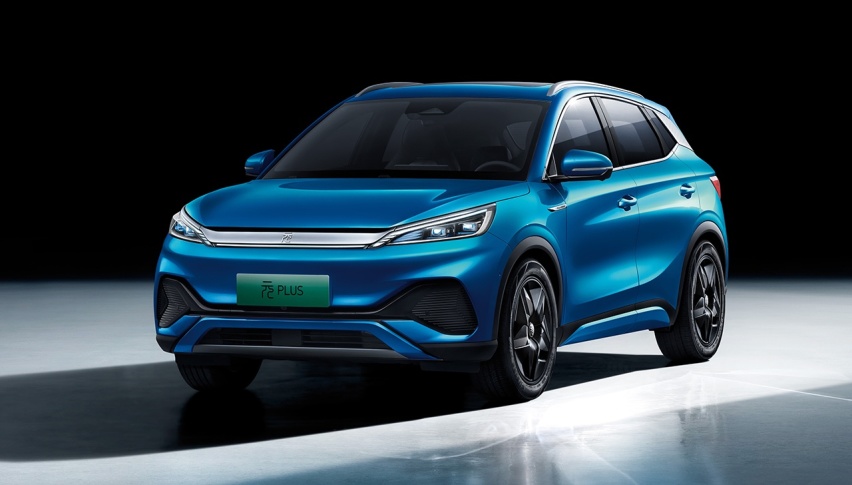 e平台3.0首款A级潮跑SUV！比亚迪元PLUS内饰曝光