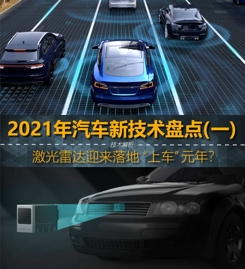 2021年汽车新技术盘点（一） 激光雷达迎来落地“上车”元年？