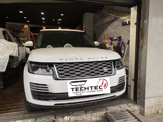 路虎揽胜V8 5.0机增改装德国Techtec刷电脑刷ECU