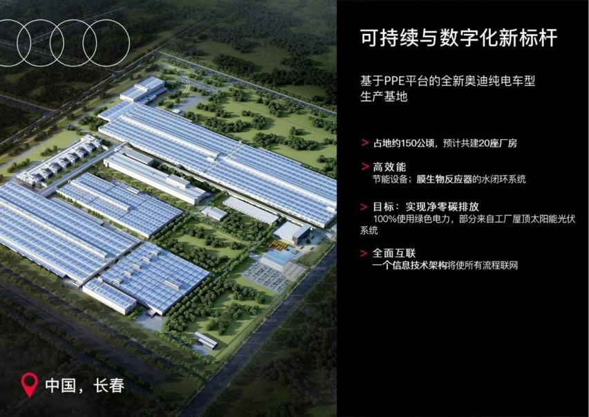 奥迪一汽新能源汽车有限公司正式奠基 智慧工厂打造豪华纯电