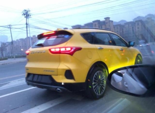 【80君快讯】捷途轿跑SUV X70 Coupe路试谍照曝光