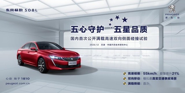 谁才是“真五星”安全？东风标致508L“撞”给你看