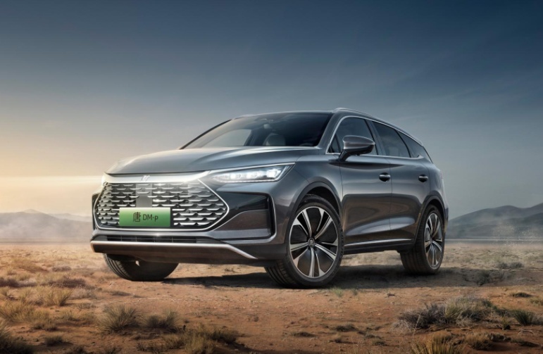 4.3秒破百的高性能SUV，比亚迪 唐DM-p今天来了！
