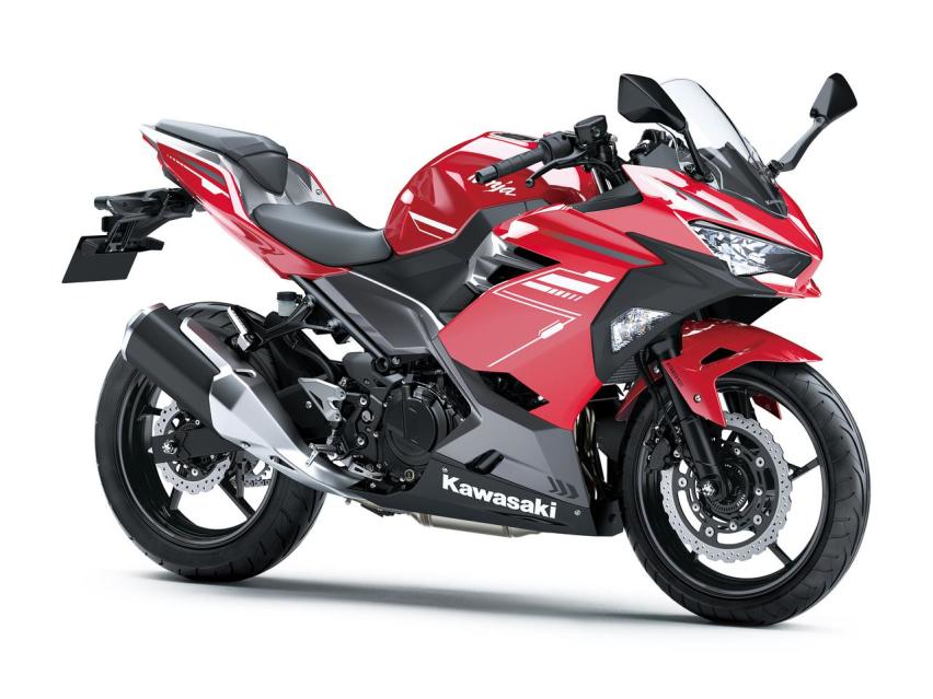 川崎摩托2022款Ninja250推新糖果配色，适合女车友，国内无缘