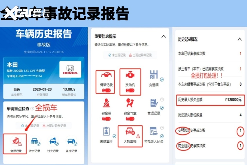 揭秘：车辆事故记录查询的3种实用方法，轻松查出事故车！
