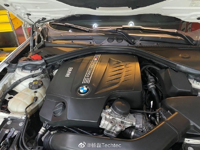 宝马F20 M135 改装德国Techtec刷电脑刷ECU