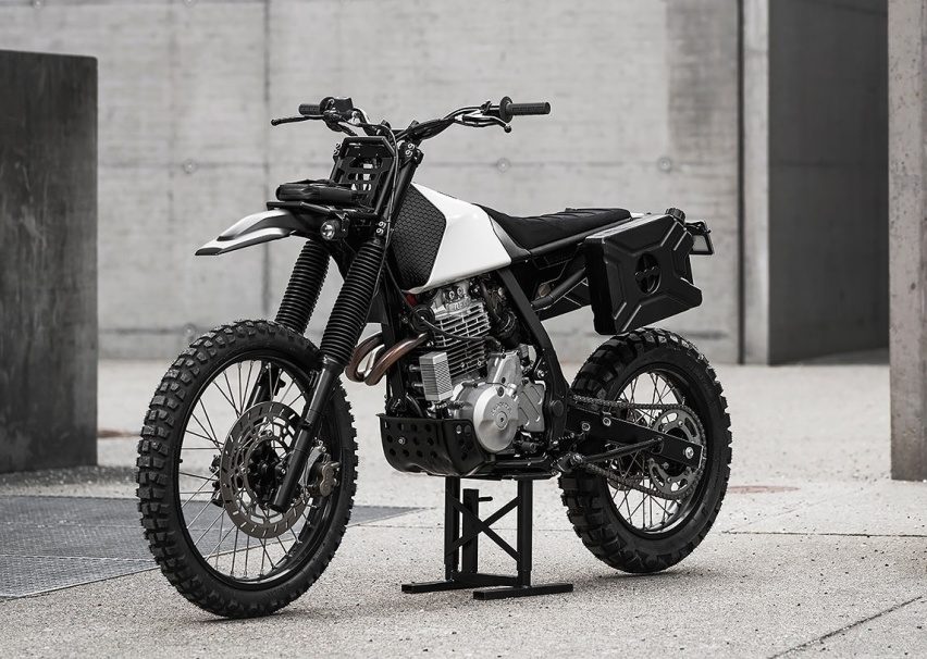 3D打印与改装文化的碰撞 本田NX650精致的重生
