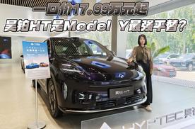 一口价17.99万元起 昊铂HT是Model Y最强平替？