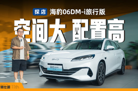 标配冰箱+天神之眼C，后备箱空间大，海豹06DM-i旅行版开箱