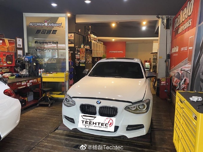 宝马F20 M135 改装德国Techtec刷电脑刷ECU
