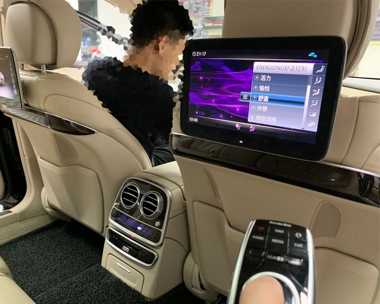 奔驰S350改通风按摩动态座椅 畅心醒神功能 19款合肥