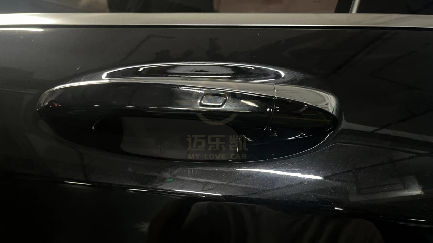 20款奔驰S350L加装无钥匙进入