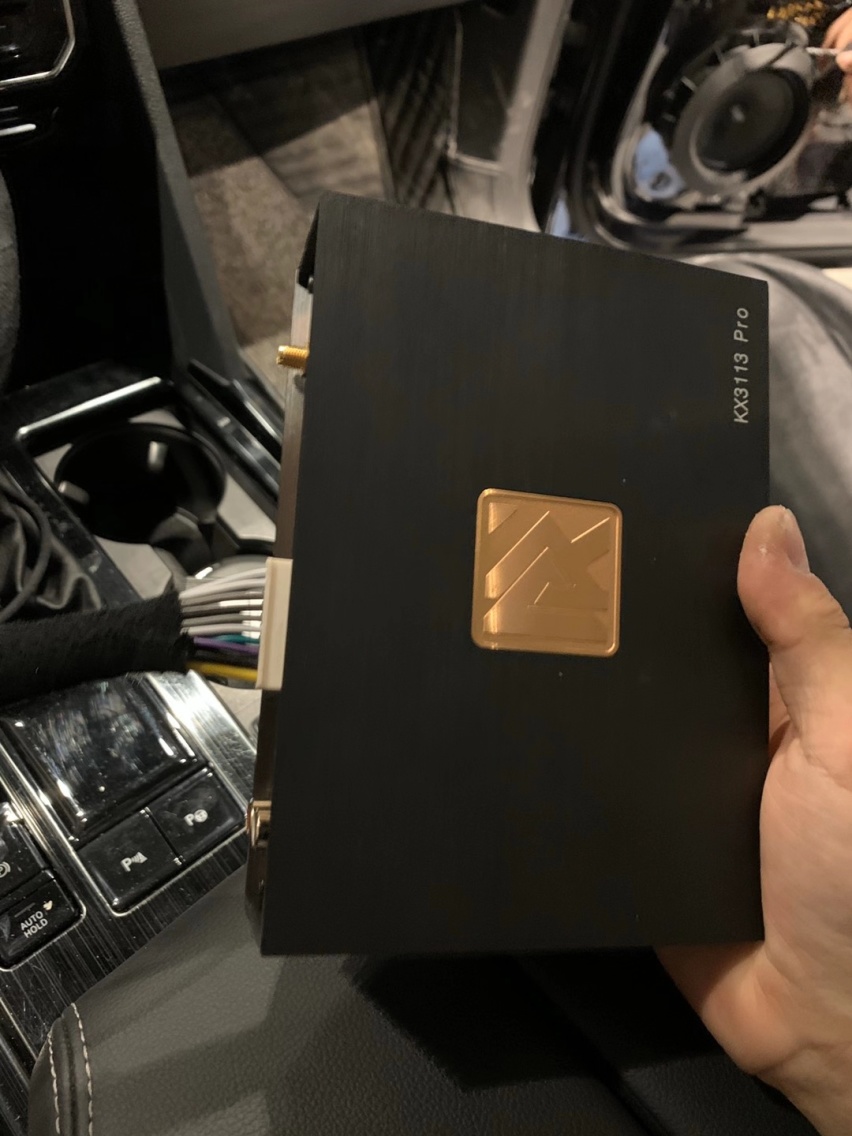 济南77大众途昂汽车音响改装卓梦KX3113Pro专车专用功