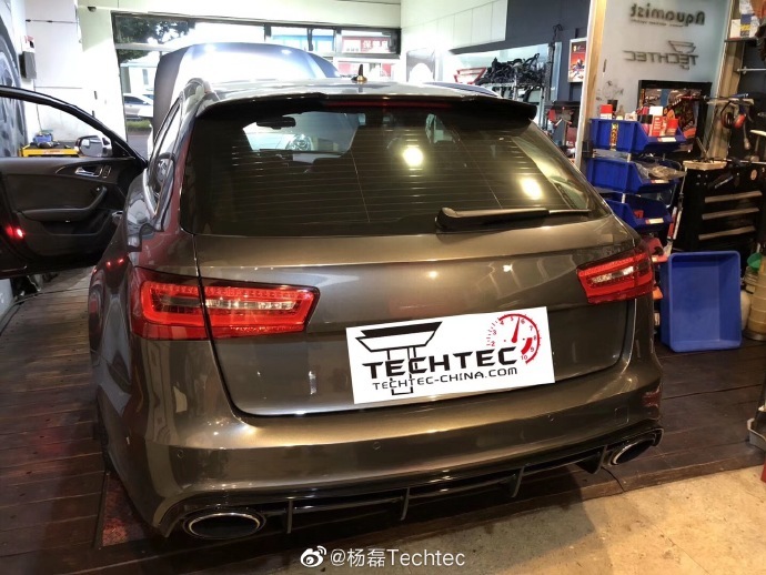 德国Techtec刷ECU刷电脑改装奥迪RS6动力升级程序