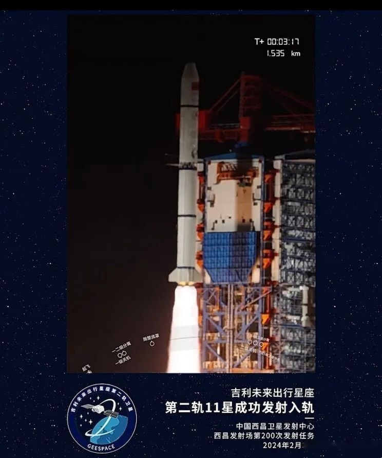 每天车闻：吉利未来出行星座第二轨11星成功入轨