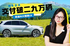 家庭SUV理想L6 交付破29万辆