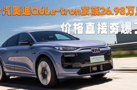 一汽奥迪智电科技日，Q6L e-tron家族价格直接夯爆了！
