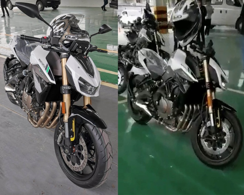 全新黄龙600现身车管所 配备Brembo卡钳 引发网友围观