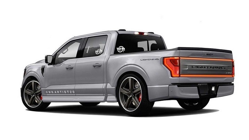 全新福特F-150 Lightning渲染图曝光