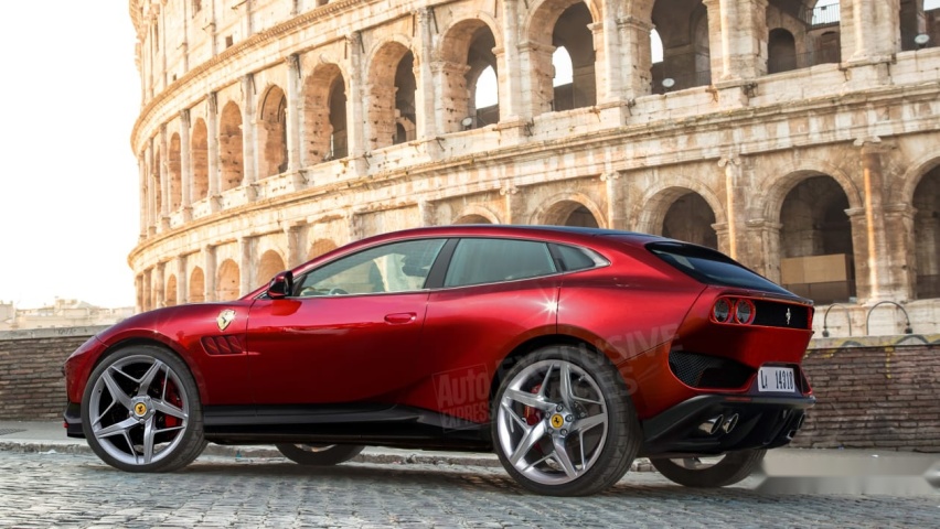 法拉利首款SUV车型Purosangue年内发布！2.9T V6混动，2023年交付