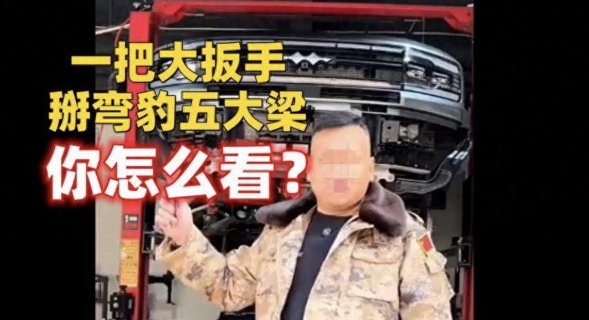 不要妄图用小把戏来侮辱智商 方程豹的安全你撬不动