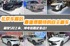 北京车展后最值得期待的自主新车 最快5月上市，纯电依旧是重点！
