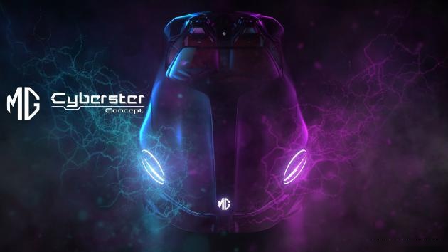 名爵纯电概念跑车Cyberster Concept设计图曝光
