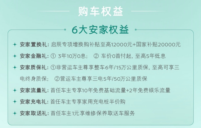 同级更大空间 全新启辰VX6上市 限时权益价11.29-14.59万元