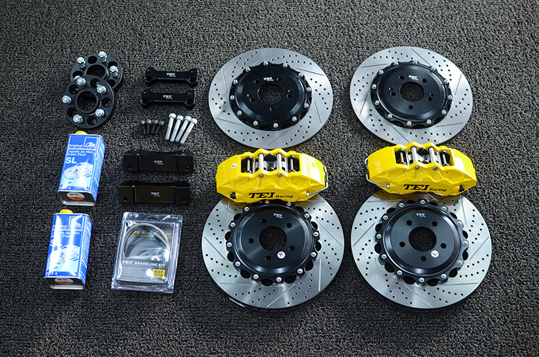 众泰T700改装TEI Racing P60S刹车套装
