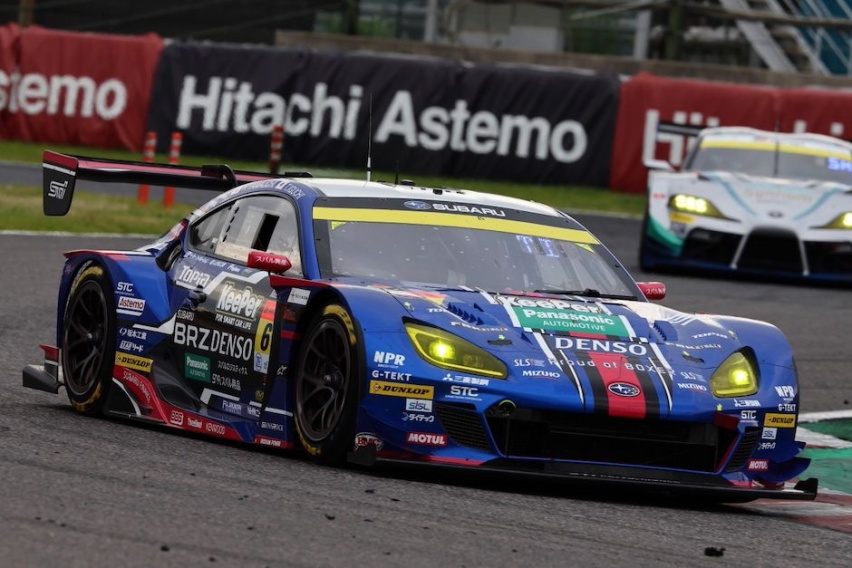 比赛被迫中断，斯巴鲁车队斩获SUPER GT 铃鹿站积分