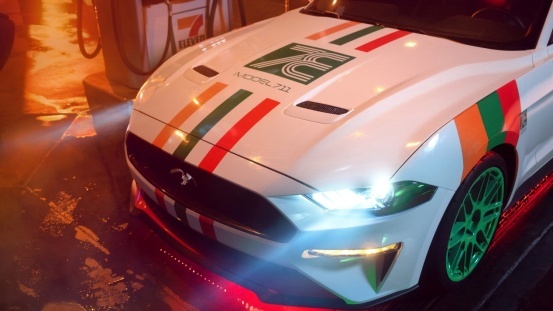 在线购物送新车，福特Mustang 711便利店特别版