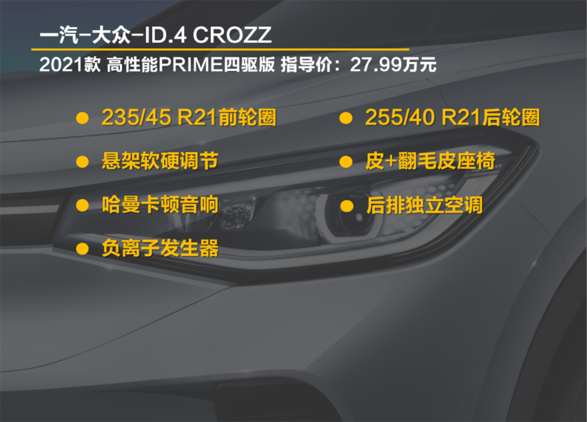 【帮你选车】智能化是亮点 ID.4 CROZZ哪款最划算？