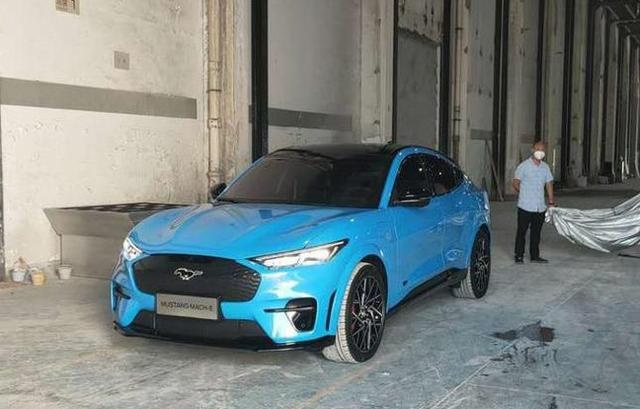 纯电动野马即将来到 福特Mustang Mach-E国内实车