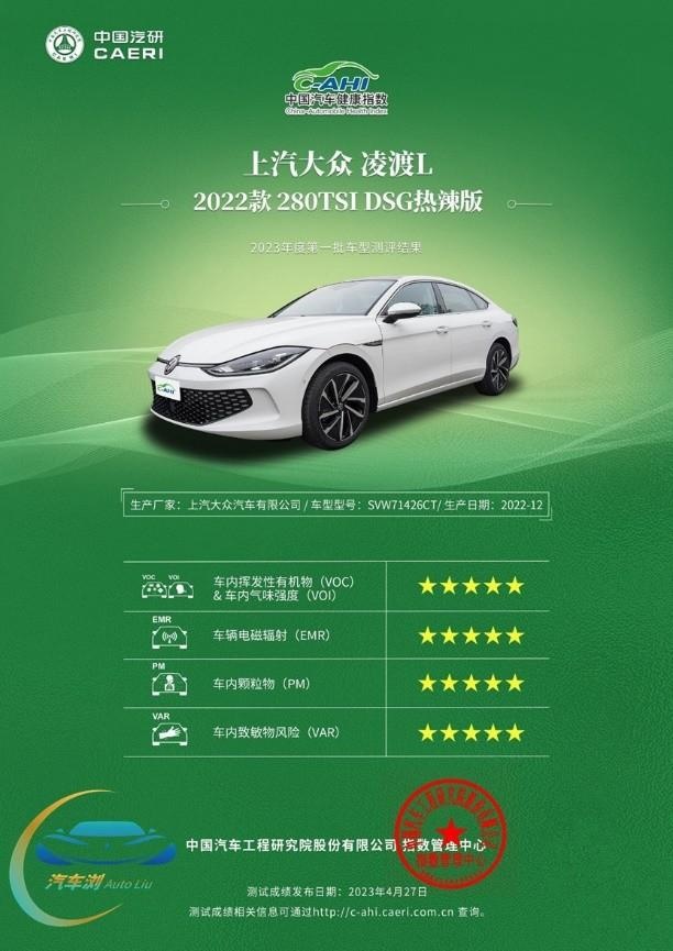 健康指数全五星 钟南山为何认可凌渡L?