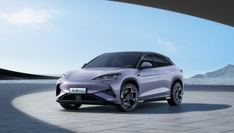 首款中型纯电SUV！比亚迪海狮07 EV亮相，或20万起，根本不愁卖？